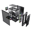 gabinete robusto com detalhes RGB