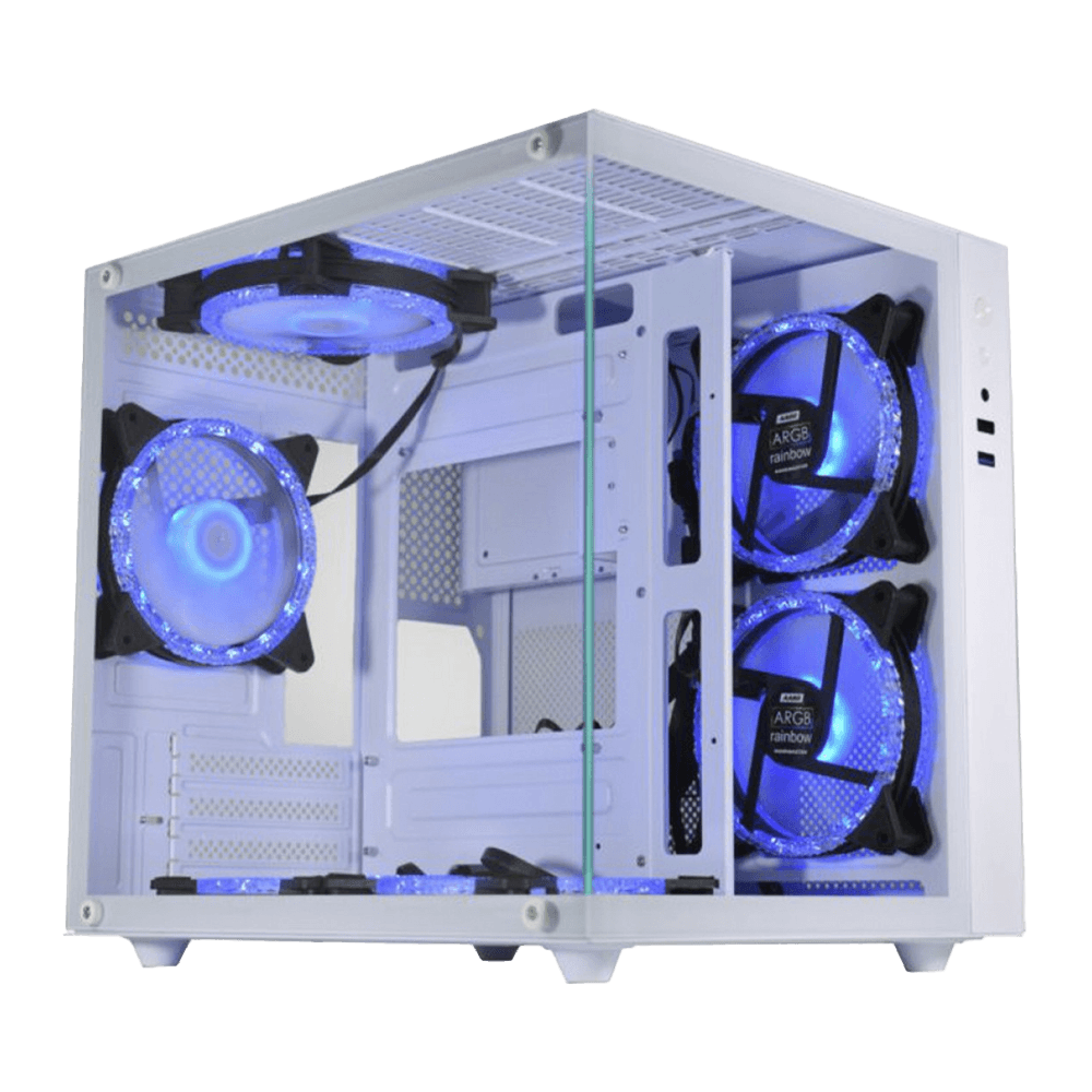 Pc Gamer AMD Ryzen 5 5600GT 16GB 3200MHZ (Radeon Vega 7), A520M, SSD 240GB, 500w 80 Plus, Gabinete Aquario White Com 3 Fans, Neologic - NLI87552