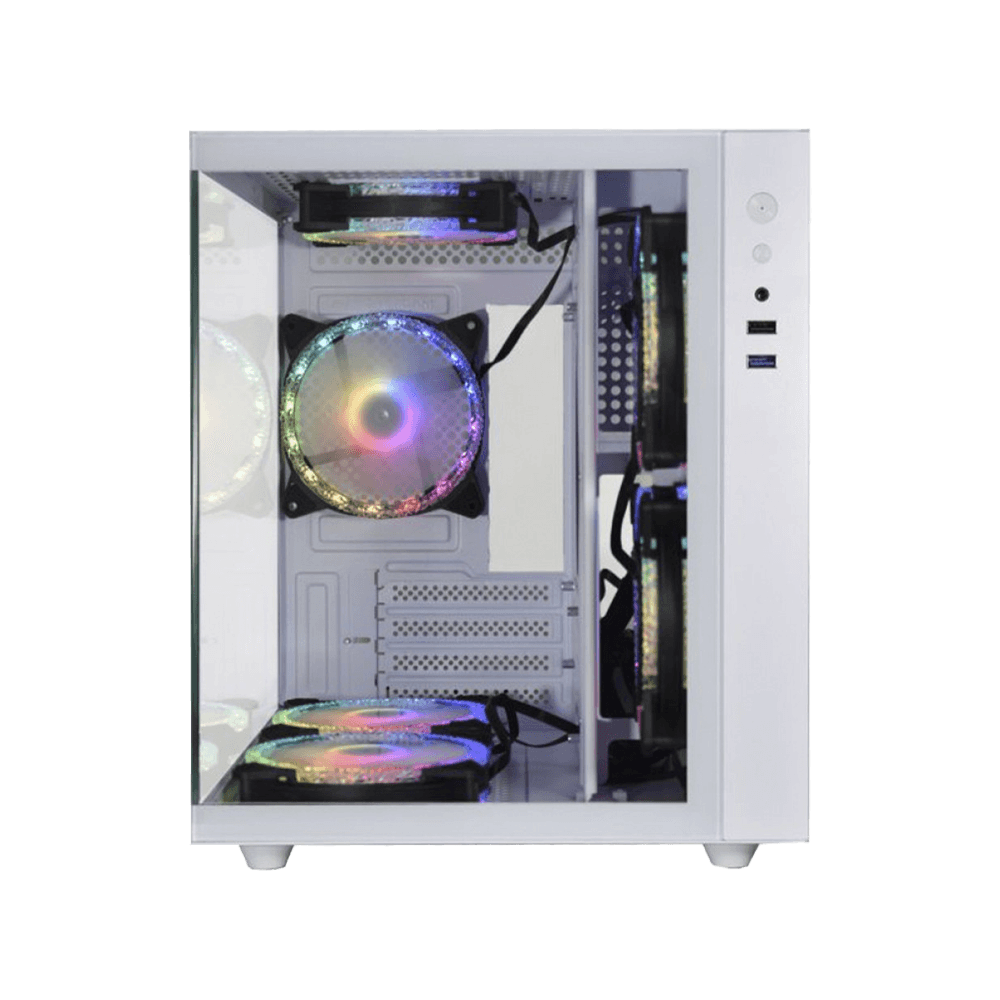 Pc Gamer AMD Ryzen 5 5600GT 16GB 3200MHZ (Radeon Vega 7), A520M, SSD 240GB, 500w 80 Plus, Gabinete Aquario White Com 3 Fans, Neologic - NLI87552 - Imagem 2