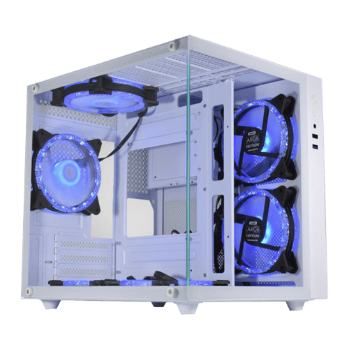 Pc Gamer AMD Ryzen 5 5600GT 16GB 3200MHZ (Radeon Vega 7 ), B450M, SSD 480GB, 500w 80 Plus, Gabinete Aquario White com 3 Fans, Neologic - NLI87551