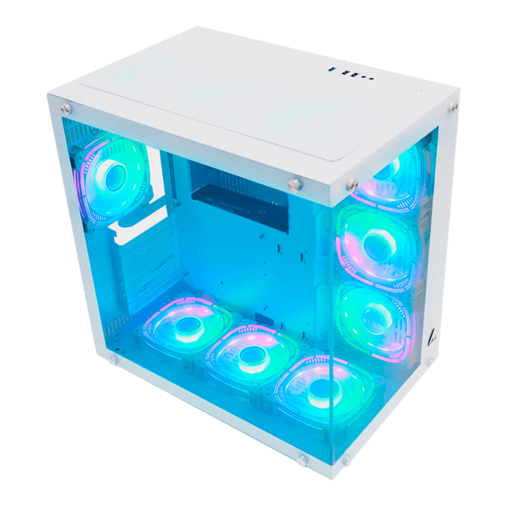 Pc Gamer AMD Ryzen 5 5600GT 16GB 3200MHZ (Radeon Vega 7) SSD 480GB, 500w 80 Plus, Gabinete Ryvel com 10 Fans ARGB + Controladora - NLI87548 - Imagem 4