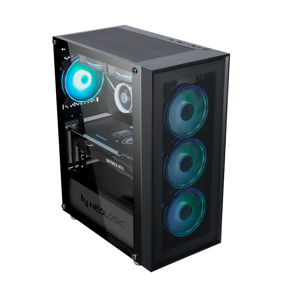 Pc Gamer AMD Ryzen 5 5600GT 16GB 3200MHZ (RTX 3050 6GB) SSD 240GB, 600w 80 Plus, Windows 11 Pro, Neologic - NLI86886 - Imagem 4