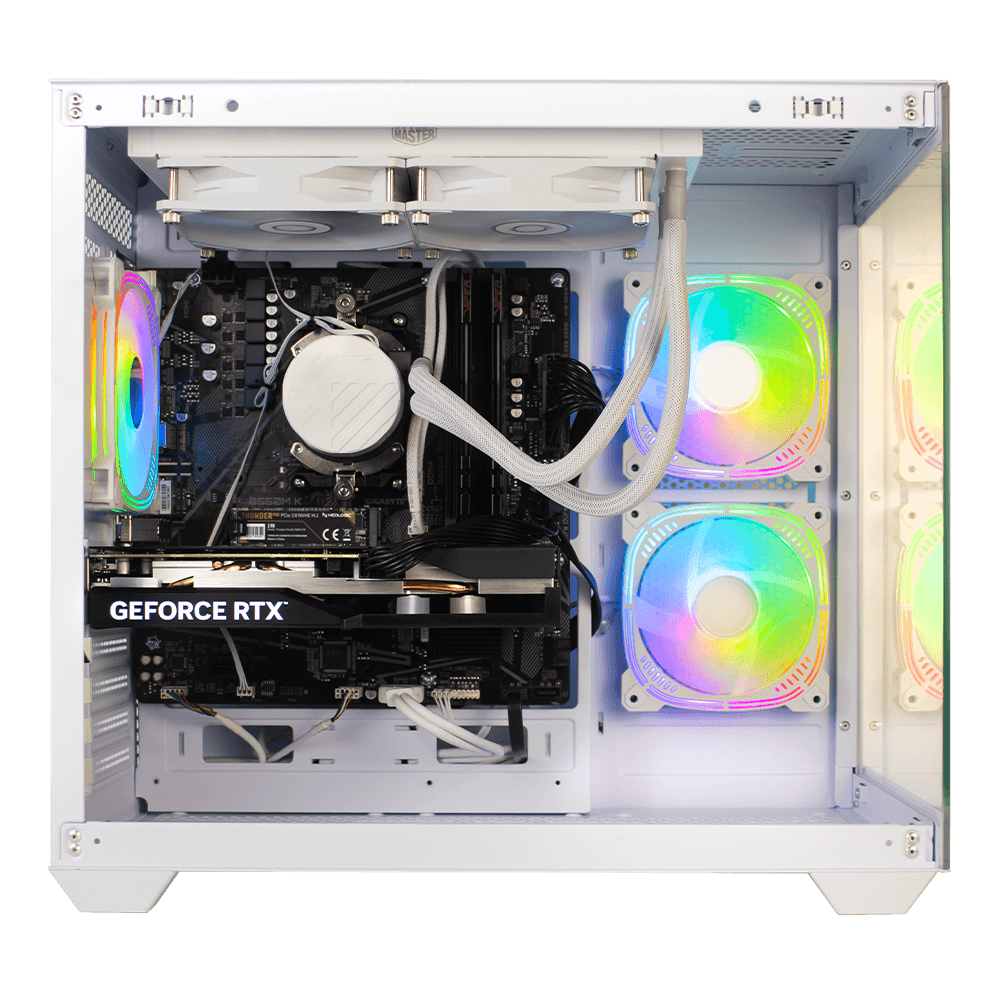 Pc Gamer Intel I5 10400F 16GB DDR4 (RTX 4060 8GB) SSD 1TB 600w 80 Plus, Neologic Aquarium By Italo Canella - NLI86341 - Imagem 3