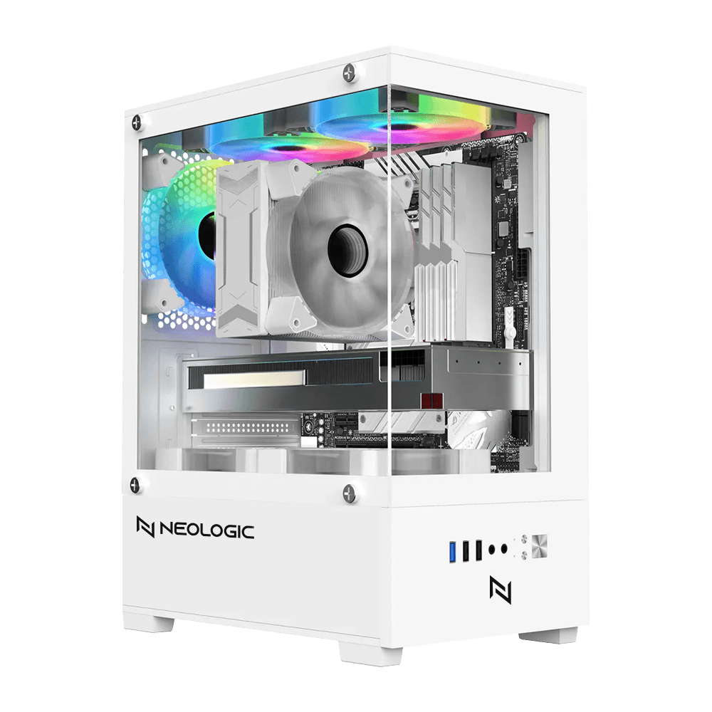 Pc Gamer Ryzen 5 7600, 32GB DDR5 5600Mhz, (RTX 4060 8GB), B650, SSD 1TB, 600W 80 Plus, 3 fans RGB, Neologic - NLI89790
