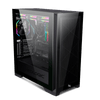 setup compacto com visual gamer