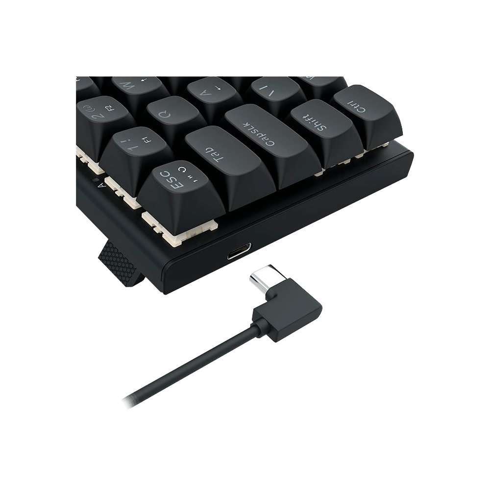 Teclado Magnetico Redragon Fidd, RGB, ABNT2, Switch Pink, Preto, K683-RGB-PT - Imagem 3