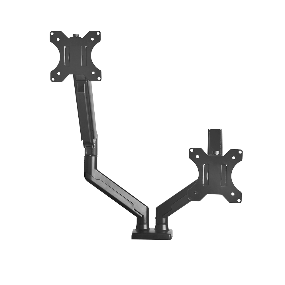 Suporte de Mesa Bluecase Ergo Flexy para Dois Monitores, 12" a 32", Articulado, Com Pistão a Gás