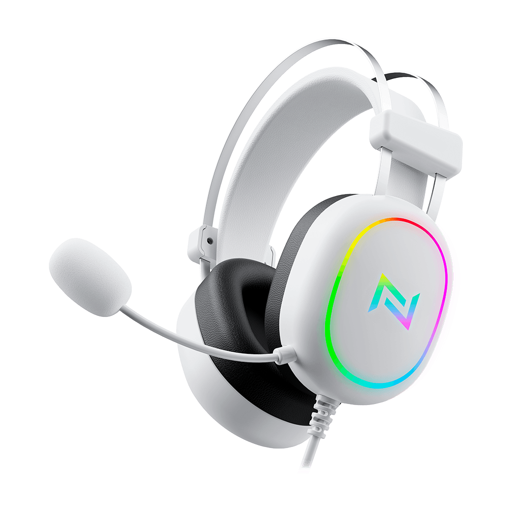 Headset Gamer Neologic NGX Arctic, RGB, Branco, NGXARCTIC