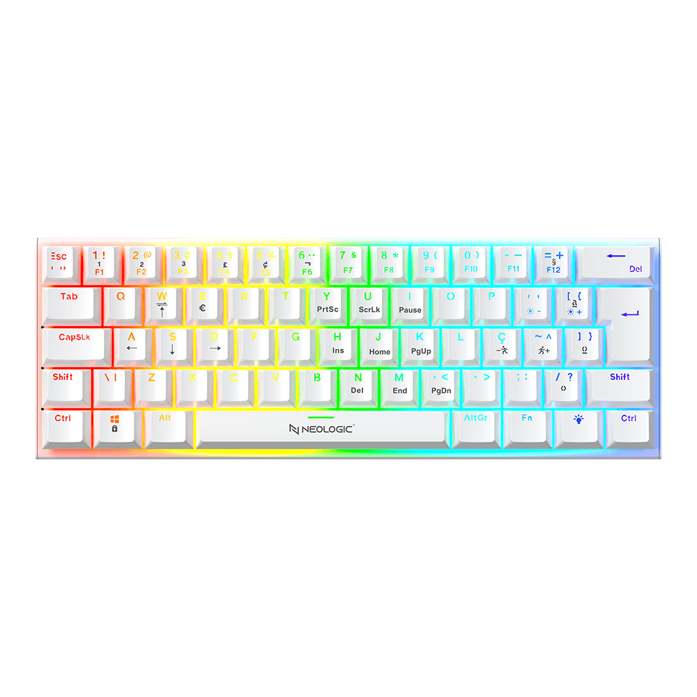 Pc Gamer Full White Ryzen 5 5600GT, 16GB 3200Mhz, (Radeon Vega 7 Integrado), A520M, SSD 480GB, 500W 80 Plus, Teclado Mecânico, Neologic - NLI89952 - Imagem 2