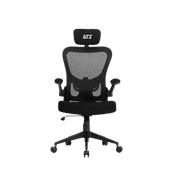 Cadeira Office DT3 Vita Headrest V2, Até 120kg, Mesh Spandex, Preto, 14228-7