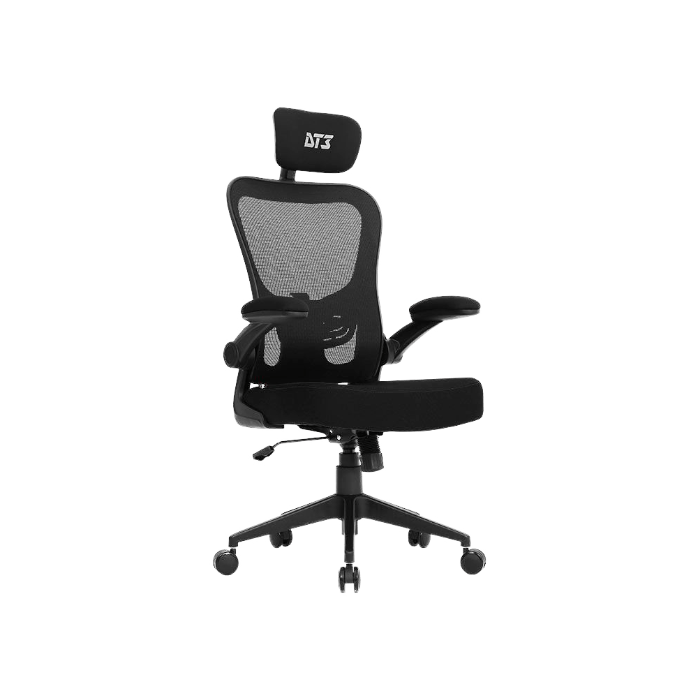 Cadeira Office DT3 Vita Headrest V2, Até 120kg, Mesh Spandex, Preto, 14228-7 - Imagem 2