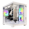 computador compacto com iluminação