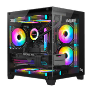 Pc Gamer Ryzen 3 4100, 16GB 3200Mhz, (RX 580 8GB), A520M, SSD 480GB, 500W 80 Plus, 3 fans RGB, Neologic - NLI90500