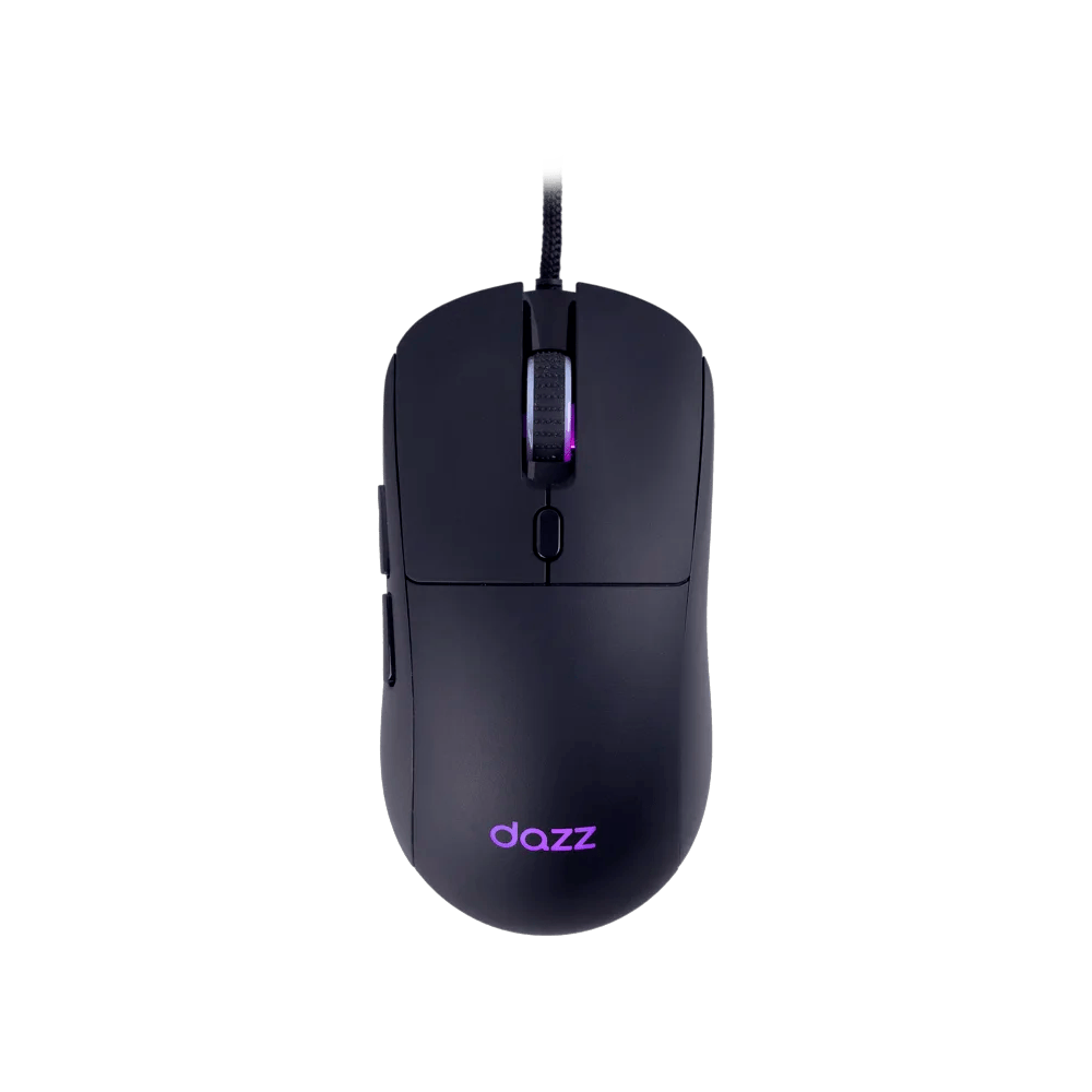 Mouse Gamer Dazz GMO3000, RGB, 12800 DPI, INSTANT-A825C, 6 Botões, 1000hz, Preto, 62000181