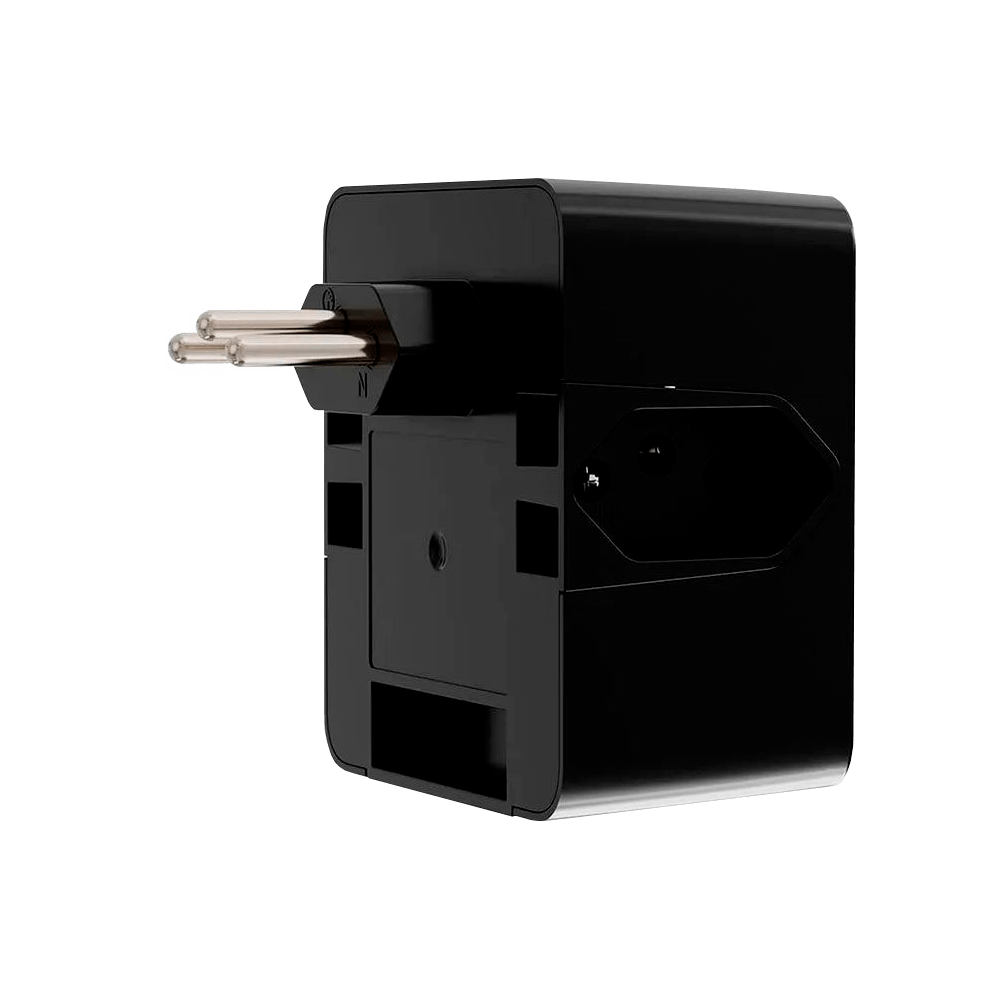 Protetor Clamper iClamper Energia 3 LCF, 10A, Preto, 026787