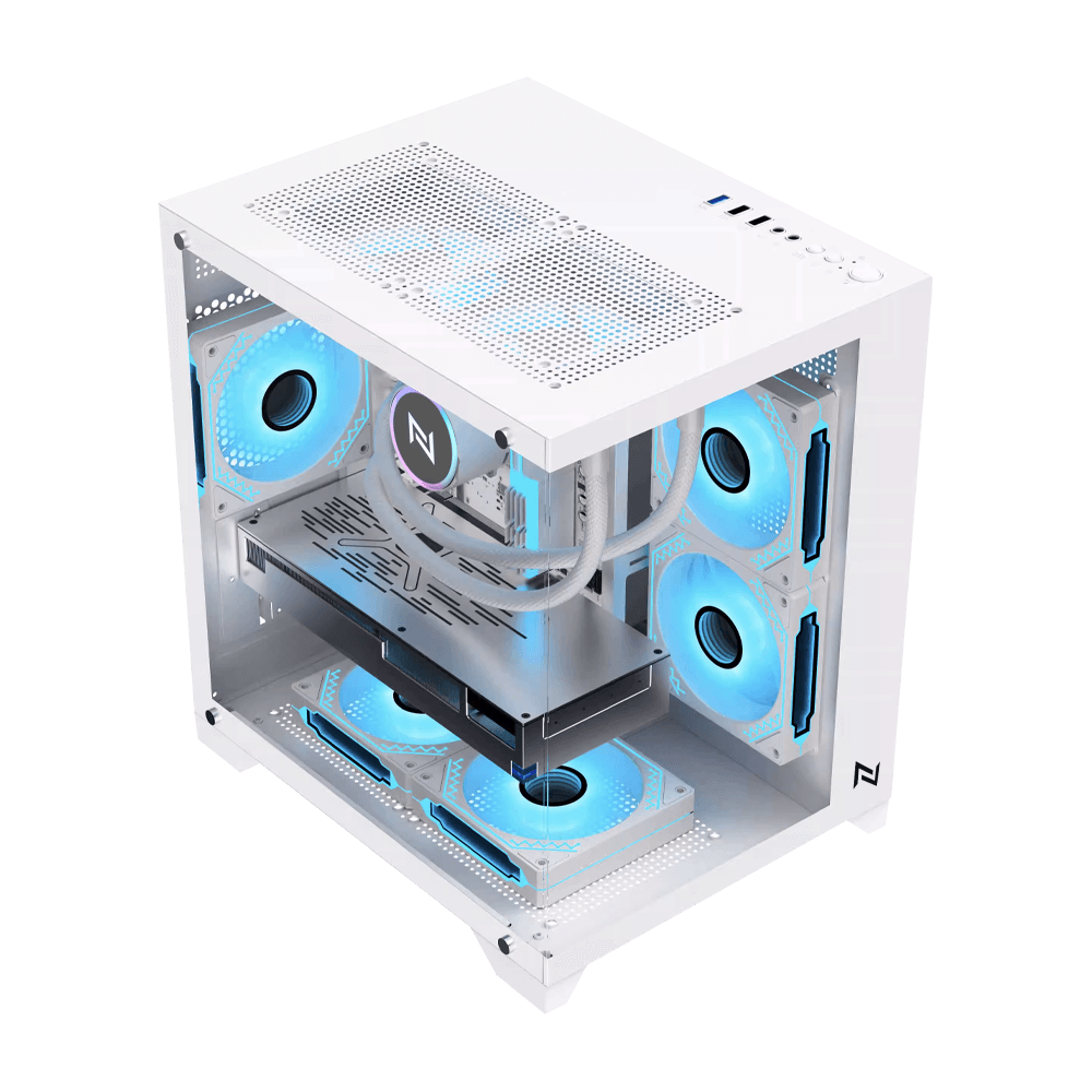 Pc Gamer Ryzen 5 5500X3D, 16GB 3200Mhz, (RTX 5050 8GB), A520M, SSD 480GB, 600W 80 Plus, 3 fans RGB, Neologic - NLI91521 - Imagem 2