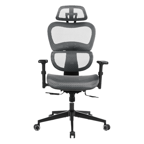 Cadeira Office DT3 Alera +, Cinza, Suporta até 120kg, Apoio de Braço 3D, 13943-0