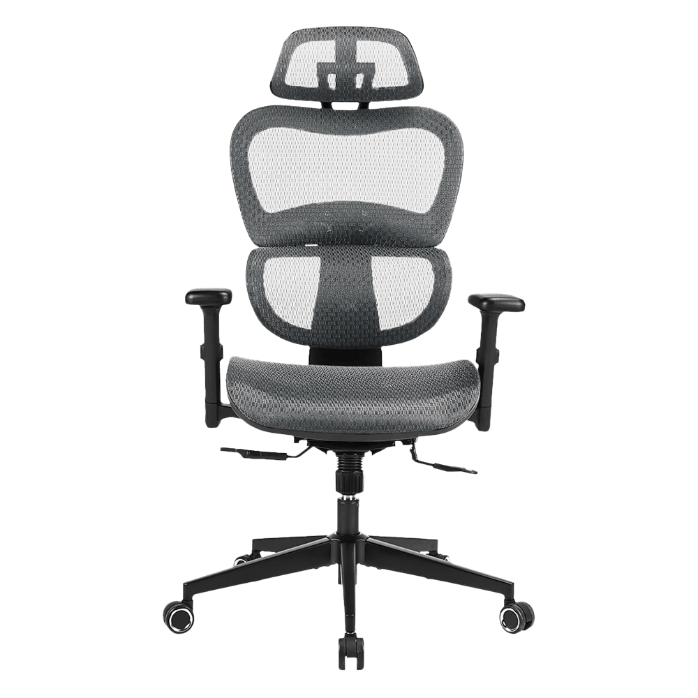 Cadeira Office DT3 Alera +, Cinza, Suporta até 120kg, Apoio de Braço 3D, 13943-0