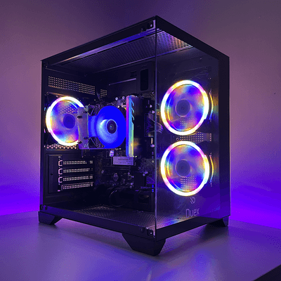 Pc Gamer Ryzen 5 5600GT, 16GB 3200Mhz, (Radeon Vega 7 Integrado), A520M, SSD 480GB, 500W 80 Plus, 3 fans RGB, Neologic - Pc Gamer Ryzen 5 5600GT, 16GB 3200Mhz, (Radeon Vega 7 Integrado), A520M, SSD 480GB, 500W 80 Plus, 3 fans RGB, Neologic -