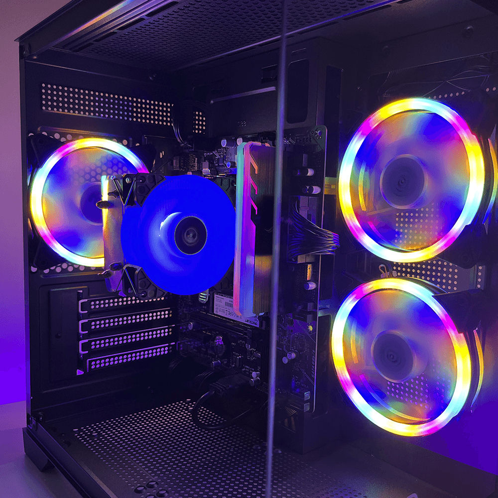 Pc Gamer Ryzen 5 5600GT, 16GB 3200Mhz, (Radeon Vega 7 Integrado), A520M, SSD 480GB, 500W 80 Plus, 3 fans RGB, Neologic - NLI90174 - Imagem 2