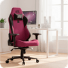Cadeira Gamer DT3 Nero XL Grape 13638-1, Suporta Até 150kg, Com Almofada Descanso de Braço 4D com design moderno,