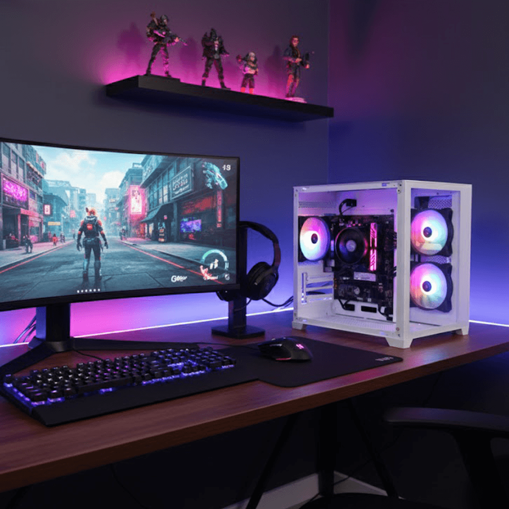 Pc Gamer Ryzen 5 5600GT, 16GB 3200Mhz, (Radeon Vega 7 Integrado), A520M, SSD 480GB, 500W 80 Plus, 3 fans RGB, Neologic - NLI90251 - Imagem 4