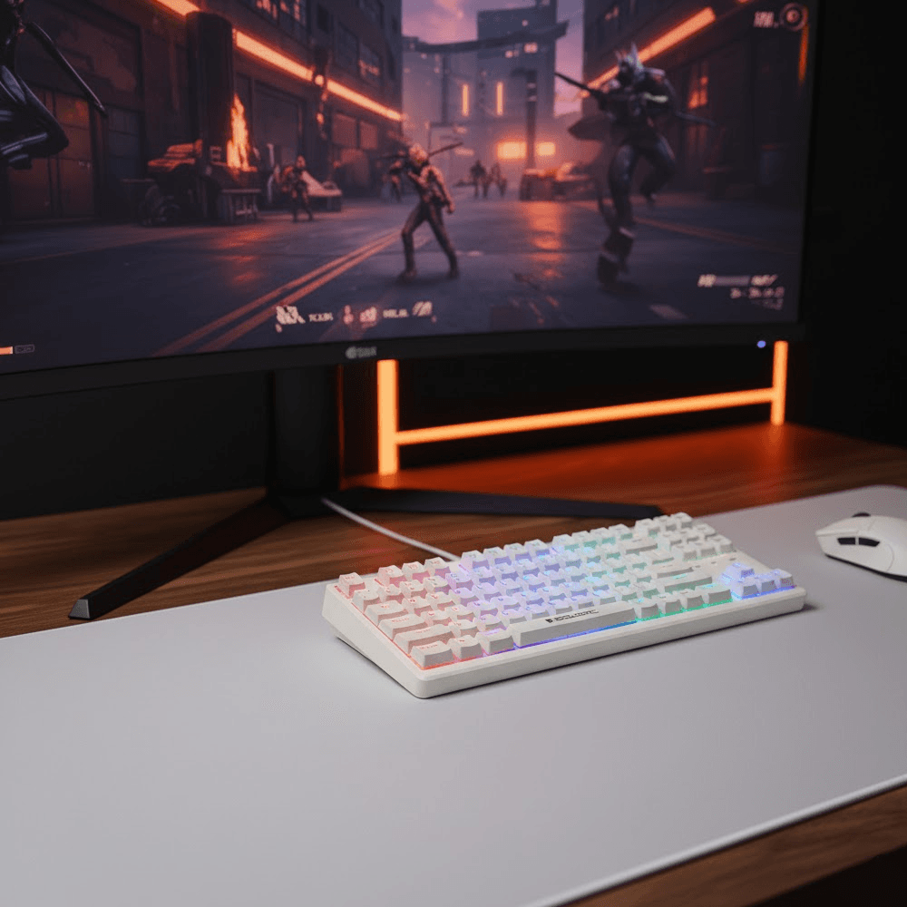 Teclado Gamer Neologic Infinite Play Colors, Teclas Coloridas, Material ABS, ABNT2, IFNT-CLS - Imagem 3