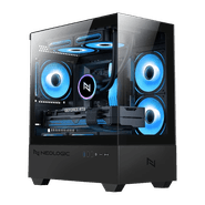 Pc Gamer Ryzen 5 5500, 16GB 3200Mhz, (RX 580 8GB), A520M, SSD 480GB, 500W 80 Plus, 3 fans RGB, Neologic - NLI90495