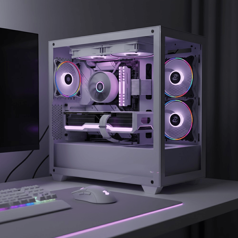 Cooler Neologic Gamer NL-NEOCOLOR2 Rainbow 12 cm - Imagem 3