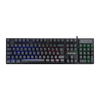 Teclado Gamer Neologic Infinite Play Black, Semi Mecânico, ABNT2, Rainbow, Preto, IFNT-BLK com alto desempenho para jogos