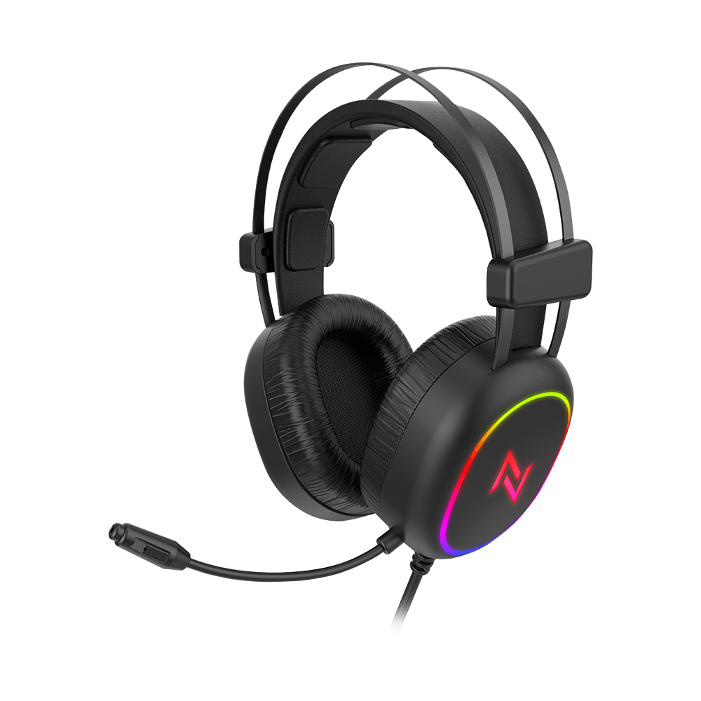 Headset Gamer Neologic Ngx Dark RGB Preto Ngxdark — foto 2