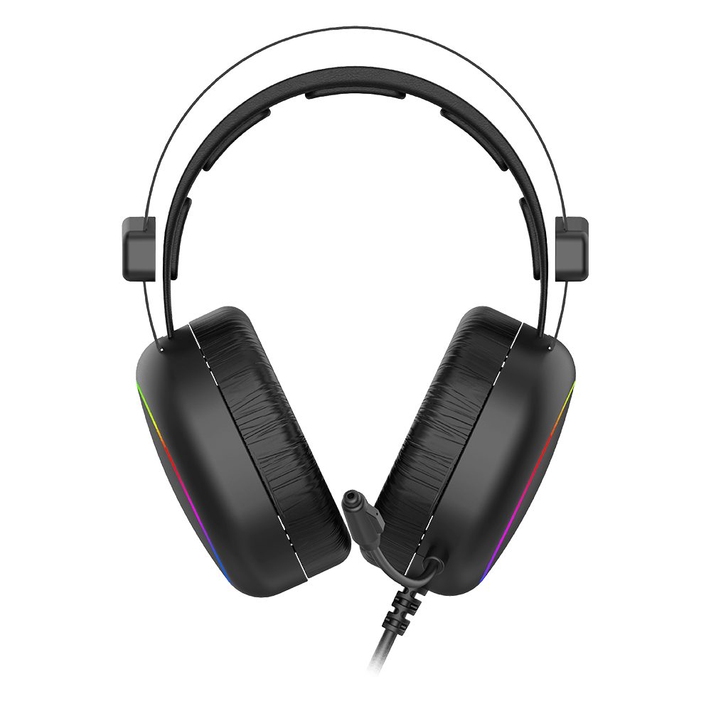 Headset Gamer Neologic Ngx Dark RGB Preto Ngxdark — foto 3