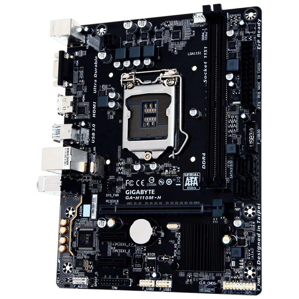 Gigabyte ga h110m s2v совместимость