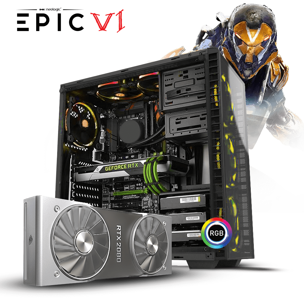PC Gamer Intel i79700K, 16GB, HD 1 TB Neologic Epic VI NLI81187