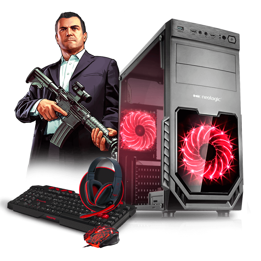 Kit PC Gamer Neologic NLI80132 Amd A4 7300 16GB HD (Radeon HD8470D) 1TB