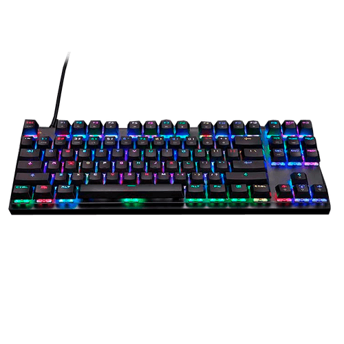 Teclado Mecânico Gamer K82 Preto Outemu Azul RGB Motospeed Teclado Mecânico Gamer K82 Preto Outemu Azul RGB Motospeed