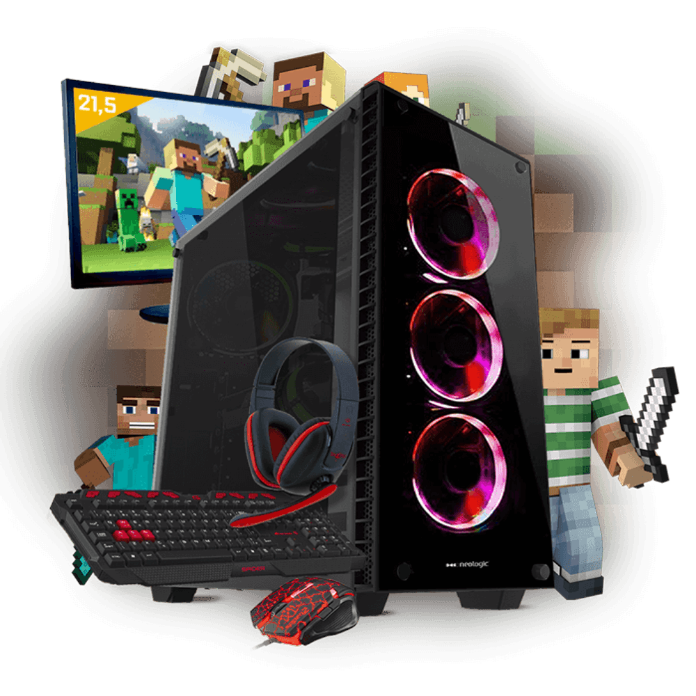 Kit PC Gamer Intel i58400, 8GB, HD 1 TB Neologic NLI81007 shopinfo