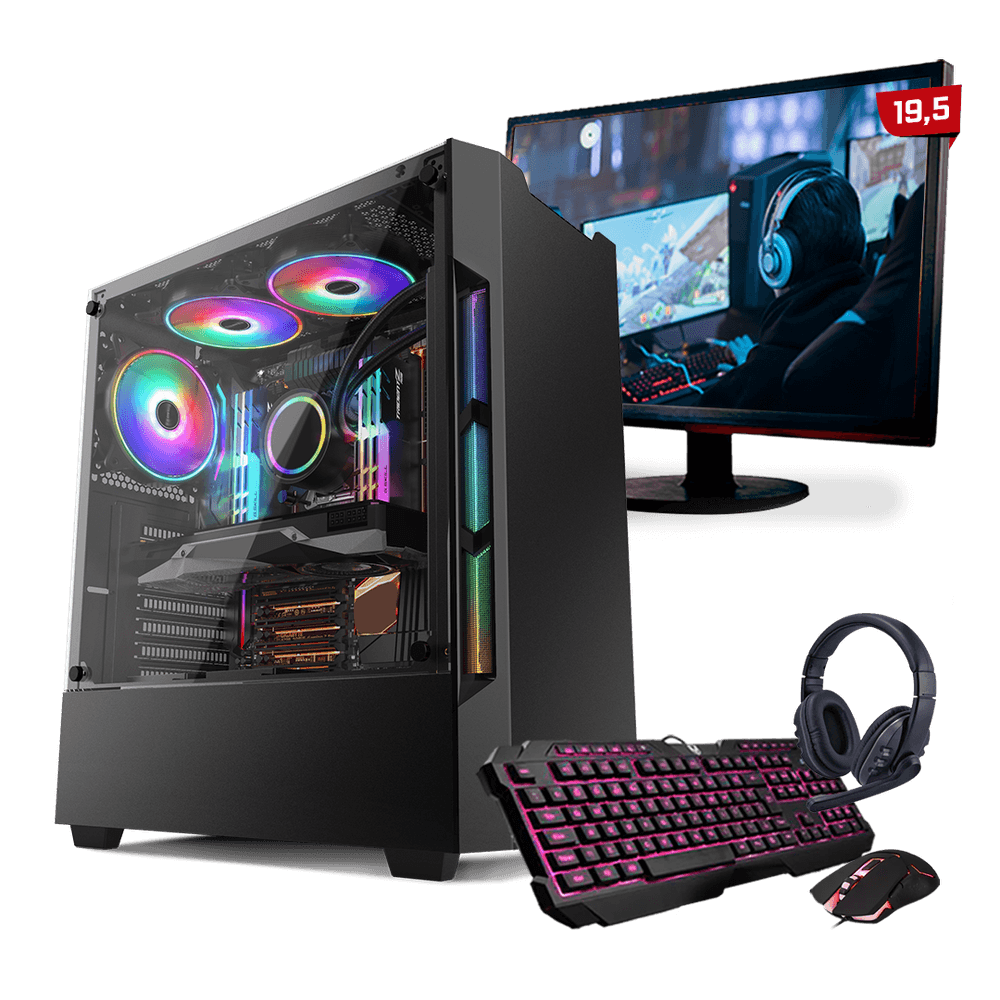 Kit PC Gamer Ryzen 3 2200G, 8GB, SSD 240GB Neologic NLI81426 shopinfo